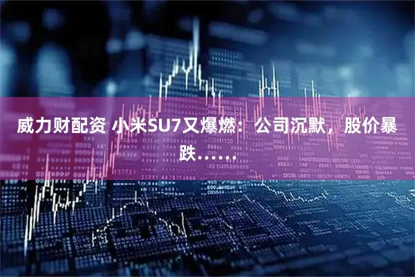威力财配资 小米SU7又爆燃：公司沉默，股价暴跌……